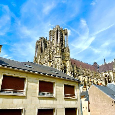 Duomo - Hypercentre Cathedrale Avec Exterieur Apartment Reims Exterior photo